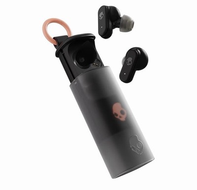 Skullcandy Dime Evo Bluetooth Wireless Earbuds, Sweat-Proof, Black
