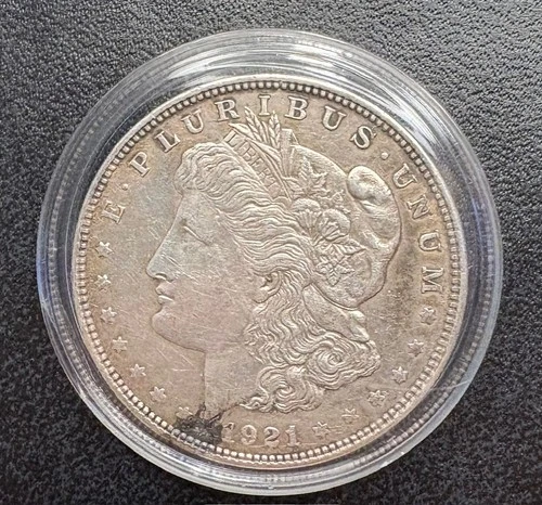 🔥1921 Morgan Dollar 90% Silver CoinSnap analysis is Fine to AU🔥
