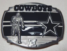 Vtg Unused Dallas Cowboys Belt Buckle NFL Football Texas Great American Products