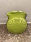 RETIRED Chartreuse Fiesta MILLENNIUM II Disk Vase