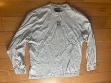 Damaged Abercrombie  Fitch XL Men  s Sweatshirt Paint Long Sleeve Gray