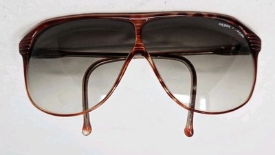 Vintage Pierre Cardin CC-906 DEM Pilot Sunglasses Demi Amber Tortoise 1970s
