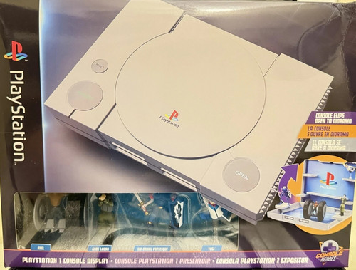 Console Heroes PlayStation 1 Console Display Rare collectors item