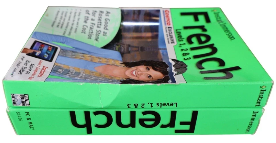 Instant Immersion French Levels 1-3 PC & Mac Course Costco Ed. 804971 - Image 3 of 4