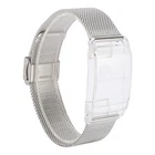 Metal Mesh Watch Band Replacement For WHOOP 4.0 Fitness Tracker Wristband Qu NEW