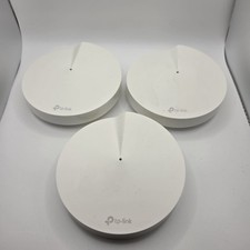 3 TP-LINK AC 1300 Whole Home Mesh WIFI System Deco M5 Dual Band W/ Power Cords