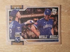 2026 Topps Series 1 Royals Muscle Wood #6/25 Witt Caglianone Kansas City Royals 