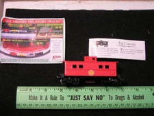 Red Train Caboose With Shell Logo, New in bag, dt 96