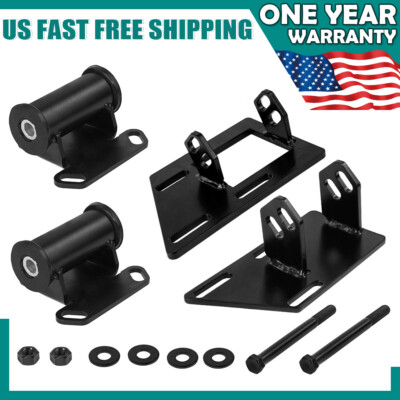 Motor Mounts & Frame Mounts Fits 1983-2005 Chevy GMC Sonoma S10 S15 V8 SBC 350