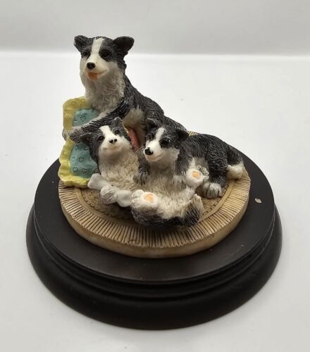 Regency Fine Arts Dog Collection "Border Collie" Figurine - Picture 2 of 5