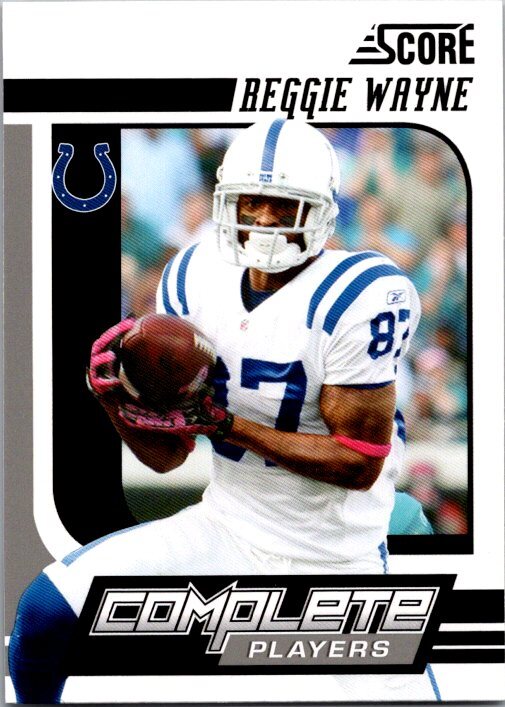 2011 Score #16 Reggie Wayne Complete Players