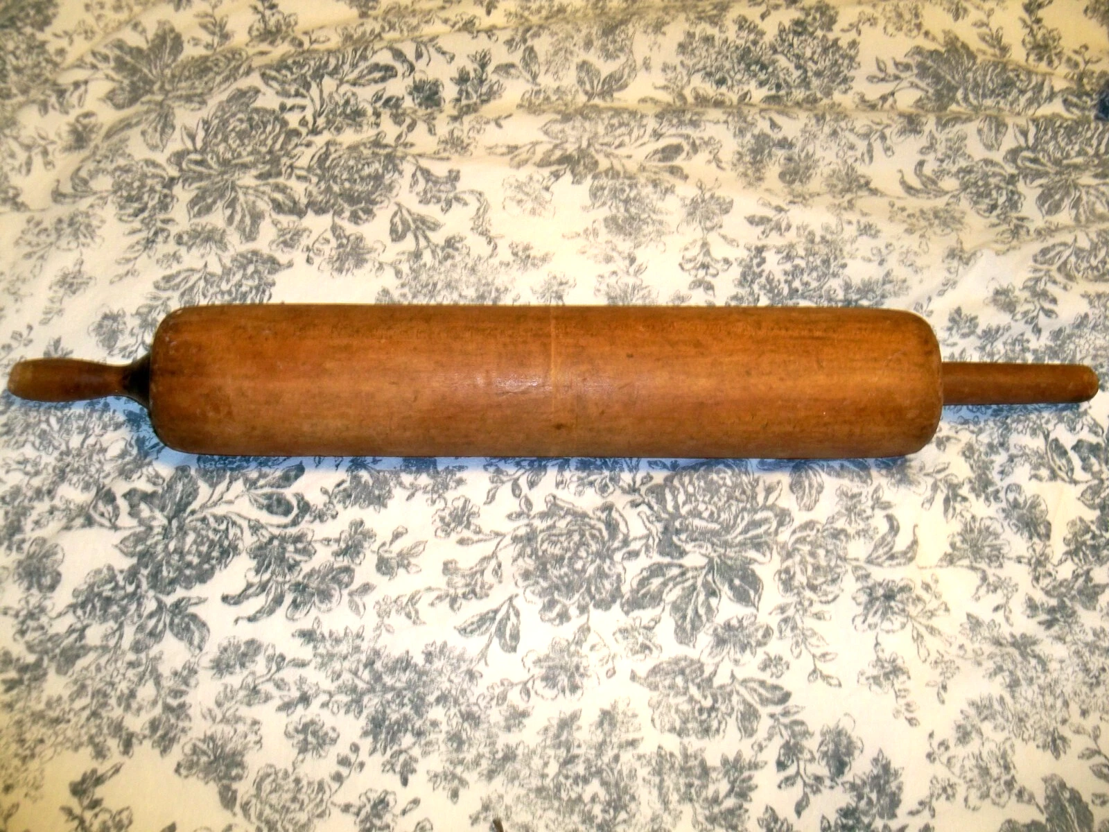 Large Antique Primitive 26" Wooden Rolling Pin Farmhouse Rustic