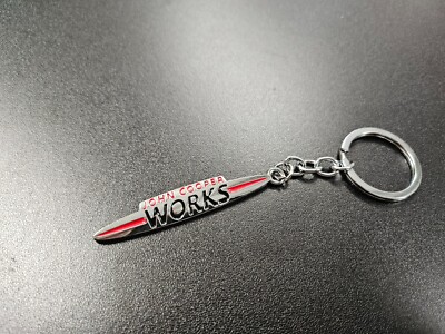 Mini John Cooper Works Key Case - Handcrated Leather Key Fob Cover