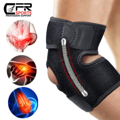 Ellenbogenbandage Tennisarm Golferarm Ellbogen Bandage Stütze Sport Schoner IA