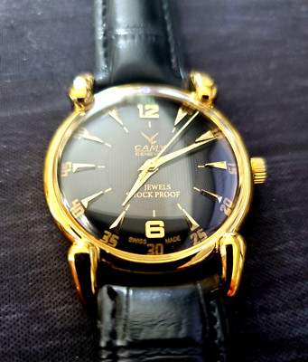 Rare Camy Geneve Manual Wind Swiss Watch Restored Serviced.