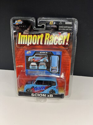 Jada Toys Import Racer Scion Xb In Baby Blue Wave 7 068 Volk Racing Wheel