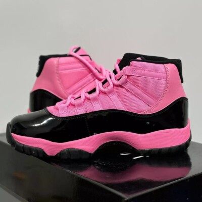 #ad Nike Air Jordan 11 Black and pink men#x27;s sneakers CT8012 500 $256.99