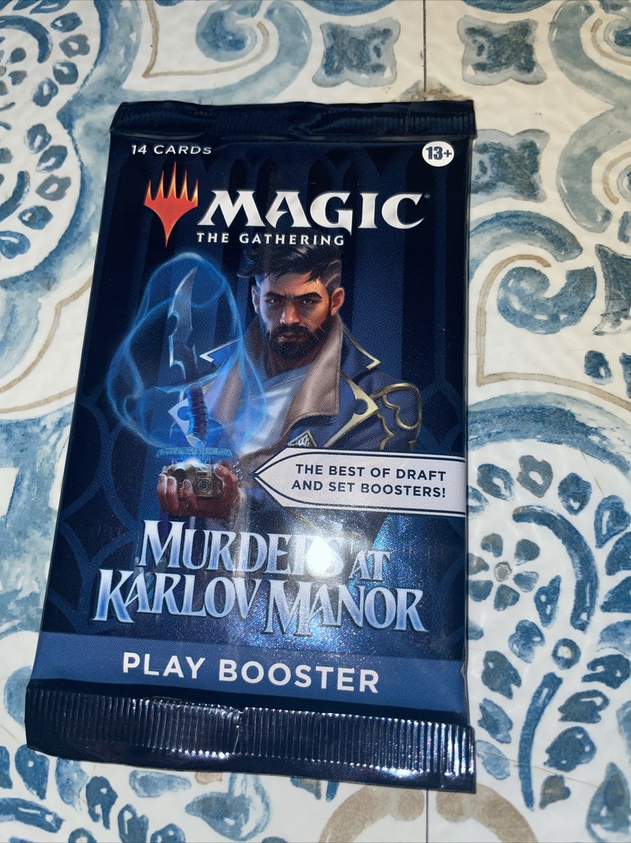 Magic The Gathering Murders At Karlov Manor Play Booster Pack NEW | eBay Magic The Gathering Murders At Karlov Manor Play Booster Pack NEW | eBay