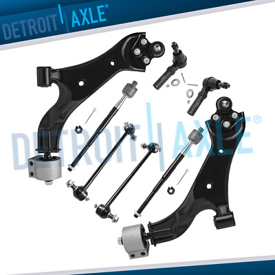 Front Lower Control Arms Sway Bars for 2010-2017 Chevrolet Equinox GMC