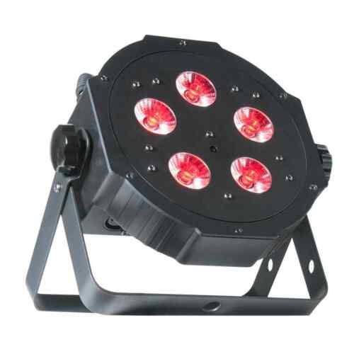 Kompakter DMX PAR-Scheinwerfer mit Quad RGB + UV-LEDs ideal für Bühnen & Partys - Bild 1 von 8