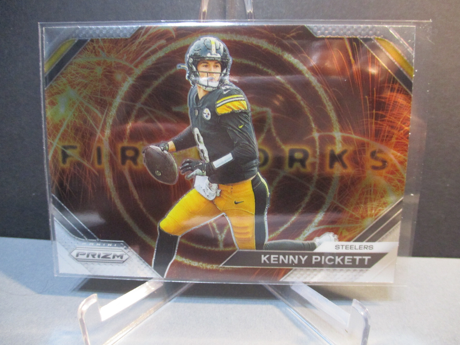 2023 Panini Prizm FIREWORKS F9 Kenny Pickett Insert Pittsburgh Steelers eBay