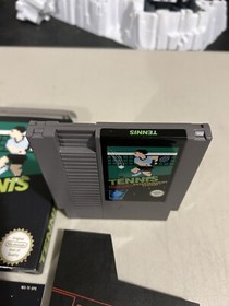 Tennis Nintendo NES European Version Game Complete Boxed