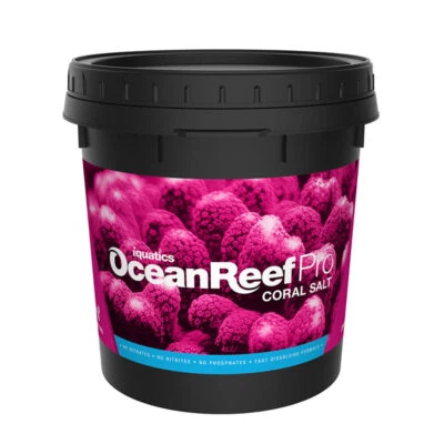 iQuatics Ocean Reef Pro Marine Saltwater Coral Premium Aquarium Salt Bucket-20KG