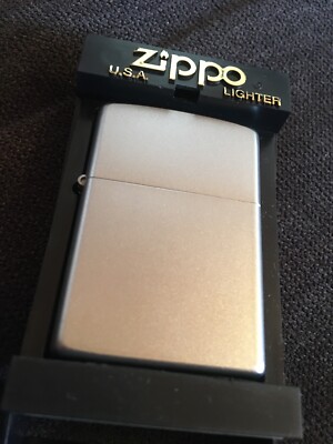 Vintage Zippo 205 Chrome Box Mint 2000 XVI MIB New