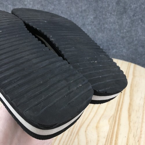 Sandalias deportivas Polo para mujer 8 extensiones negras punta abierta sin cordones gancho y bucle cómodas - Imagen 11 de 16
