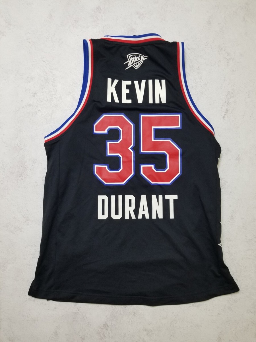 Kevin Durant adidas 2015 NBA All Star EUC Swingman Jersey Black M