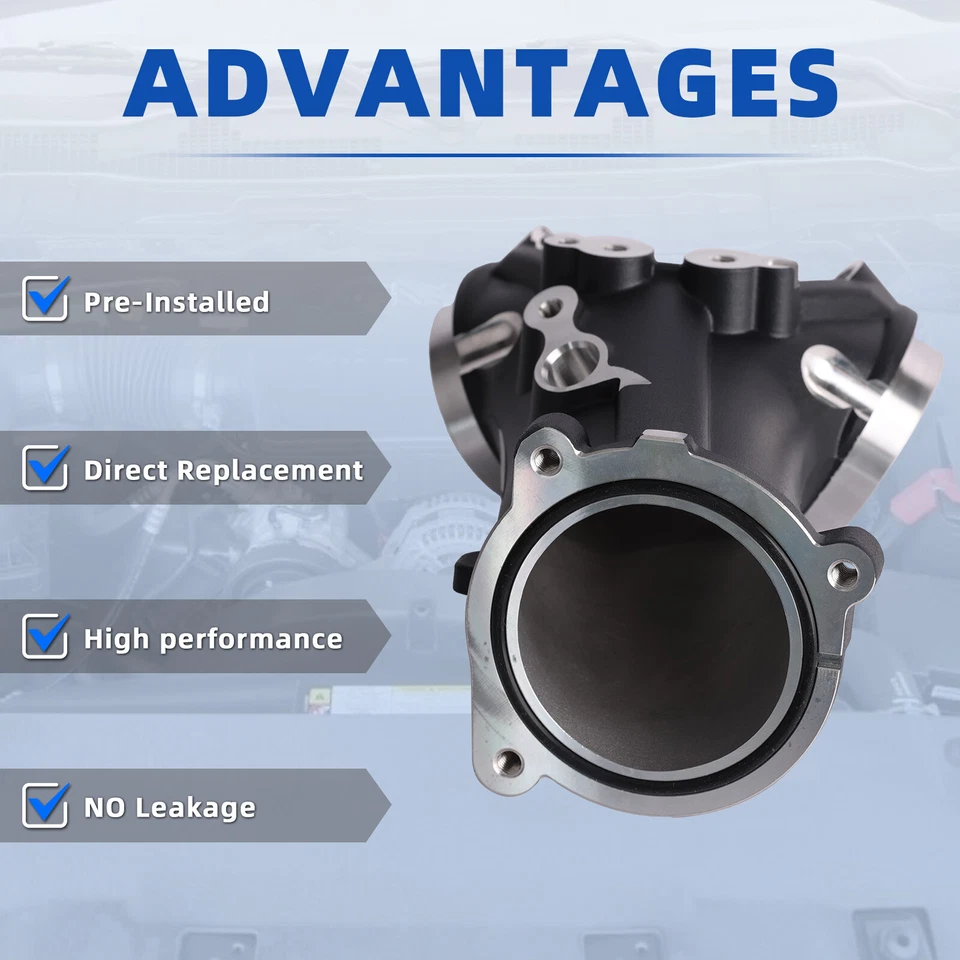 Coletor de admissão 55 mm para Harley Davidson 17-23 Touring Bagger 18-23 Softail - Imagem 3 de 4