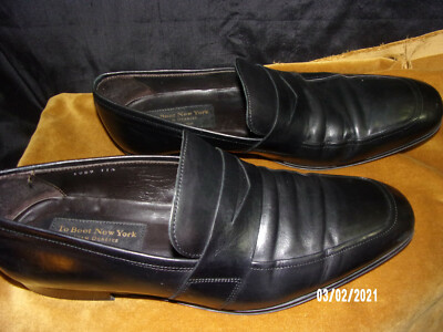 To Boot New York Adam Derrick BLACK Penny Loafer Men display picture 1
