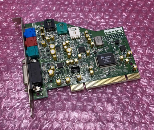 Diamond Multimedia BA88ST / Vortex AU8820B2 PCI Sound Audi Card with Midi Port