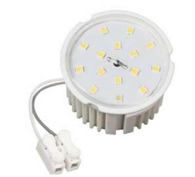 3xLed Flat Flache Birne dimmbar warmweiß 7Watt 50x33mm 230 Volt für Einbauspots