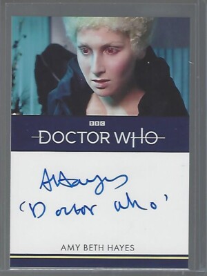 Doctor Who Series 1-4 Amy Beth Hayes Autograph/Autogramm - Inscription #04