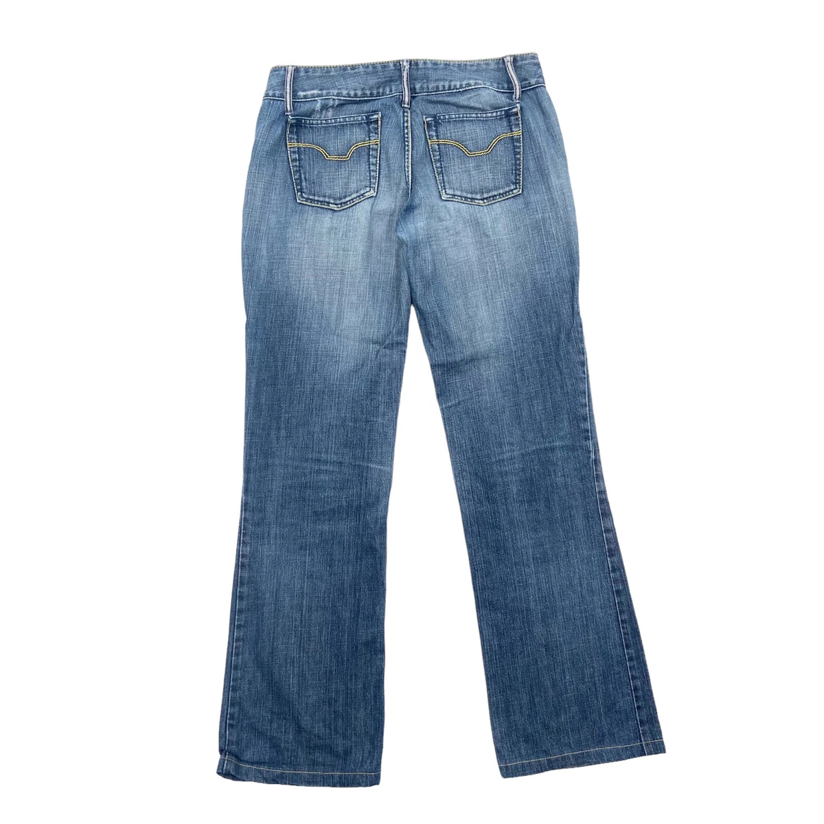 Colored denim bootcut jeans cheap