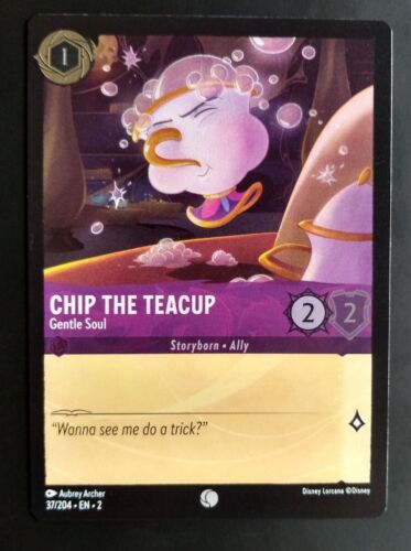 Lorcana The First Chapter - Chip The Teacup, Gentle Soul - Foil  - Picture 1 of 1