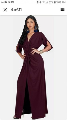 slimming maxi dresses with sleeves