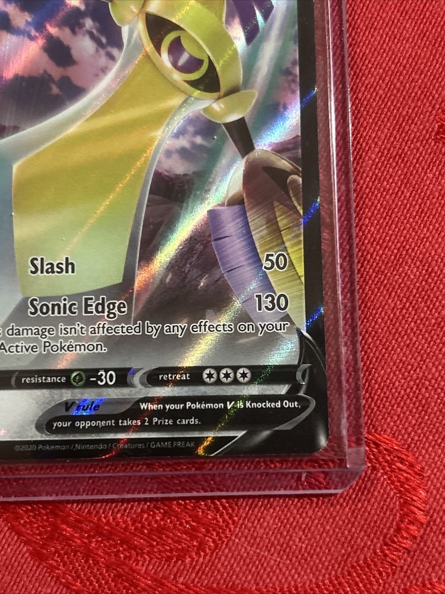 aegislash v pokemon card Vmax Set - VMAX 127/185 & Aegislash 126/185 - Vivid Voltage Colorless Slash (50) Metal Pokemon - Aegislash V -