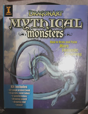 DragonArt Mythical Monsters How to Draw  Paint Set Impact Kit NEW