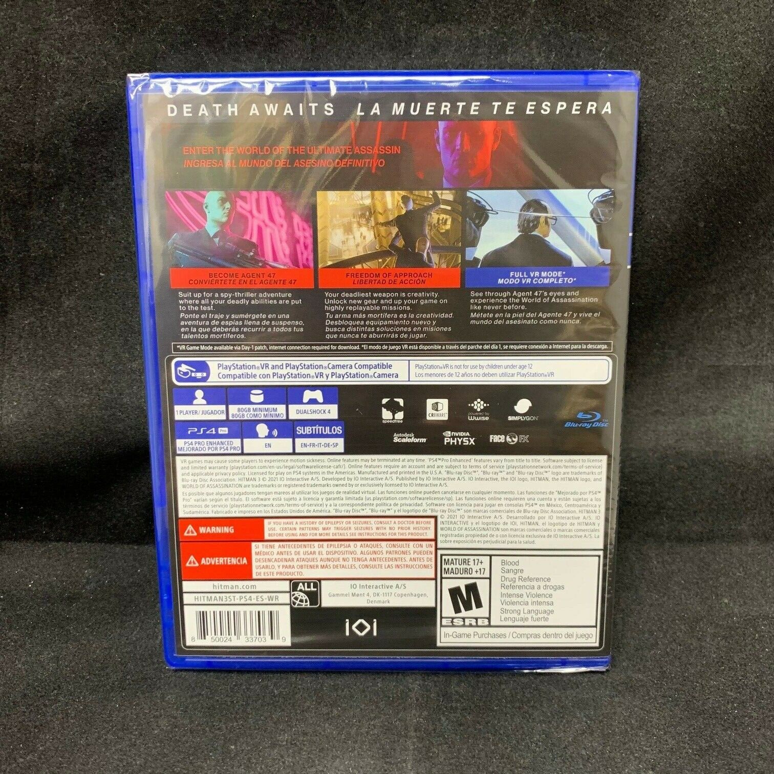 Koch media Hitman 3 PS4 Game Multicolor