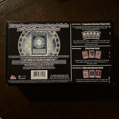 EMPTY BOX ONLY YuGiOh Legendary Collection 3 Yugi's World Booster