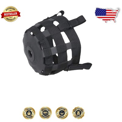 Horse Grazing Control Muzzle in Durable Leather - Perfect for Large Breeds