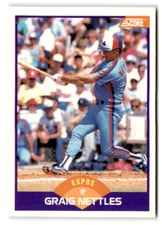 1989 Score #277 Graig Nettles EX/NM Expos ID:66796