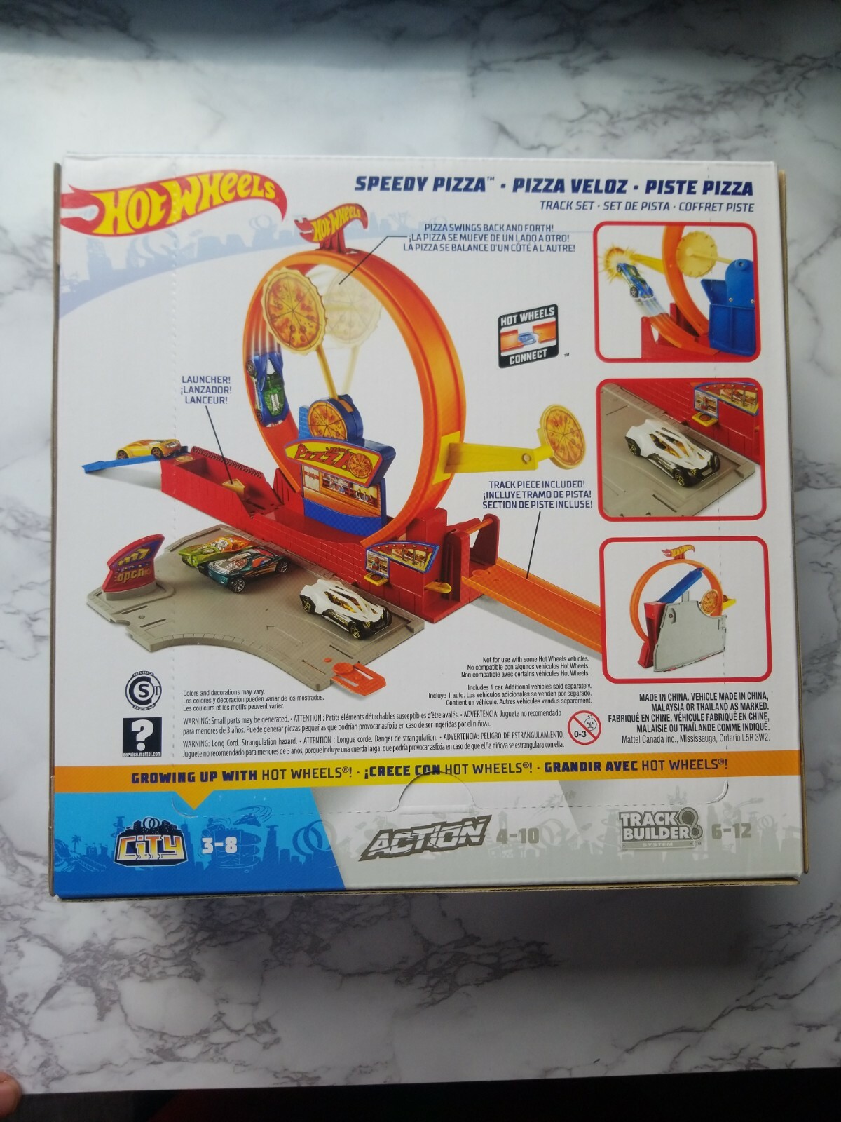 hot wheels pizza loop