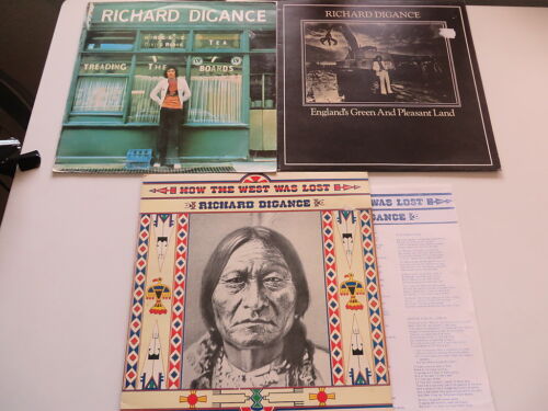 3x Richard Digance- How the West was lost/ Treading Boards/England´s Green and.. - Picture 1 of 1