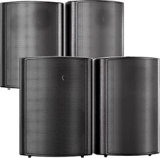  2Pair 800W 6.5" Outdoor Bluetooth Speakers Waterproof Wired Wall Mount