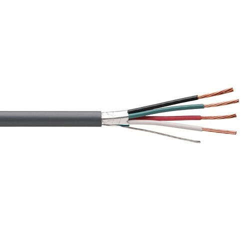 500' 20/4 Shielded Type CL3R Stranded Conductor Broadcast & Security Cable 300V - Picture 1 of 2