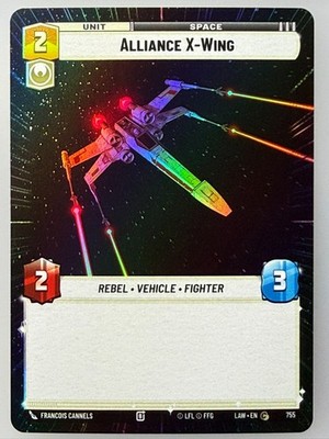 Star Wars Unlimited - Alliance X-Wing Hyperspace Foil 755