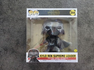 Funko Pop! Star Wars 344: Kylo Ren Supreme Leader Jumbo 10in Vinyl Fig NIB 2019